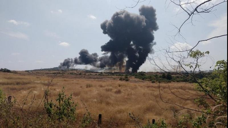 A MiG-29K fighter aircraft crashed in Goa soon after it took off for a training mission, said Indian Navy sources.