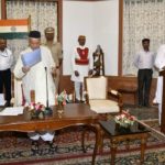 In a dramatic turn of events, Devendra Fadnavis on Saturday took oath as the Maharashtra Chief Minister along with NCP leader Ajit Pawar as his deputy. Maharashtra Governor Bhagat Singh Koshyari administered the oath of the two leaders at Raj Bhawan.