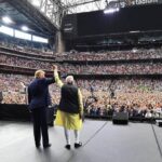 The 'Howdy Modi' event was held at NRG Stadium, Houston.
