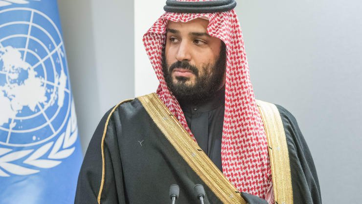 Prince Mohammed bin Salman Al Saud, Crown Prince of the Kingdom of Saudi Arabia, attended a bilateral meeting with United Nations Secretary-General Antonio Guterres in the Executive Suite at UN Headquarters.