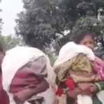 Parents struggling to carry the bodies of their children through a muddy path in Maharashtra due to lack of ambulance services.