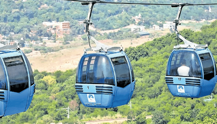 Cable car project in Idukki connecting Moolamattom to Nadukani Pavilion